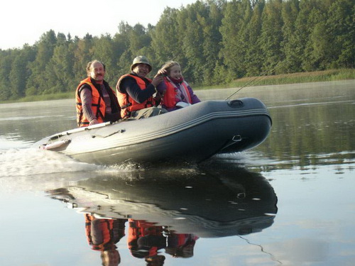 Лодка надувная Посейдон Касатка KS 385 Sport